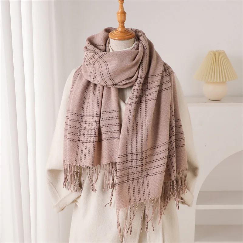 Sciarpa Invernale con Frange p - Woven Scarf Blanket recensione e prezzo