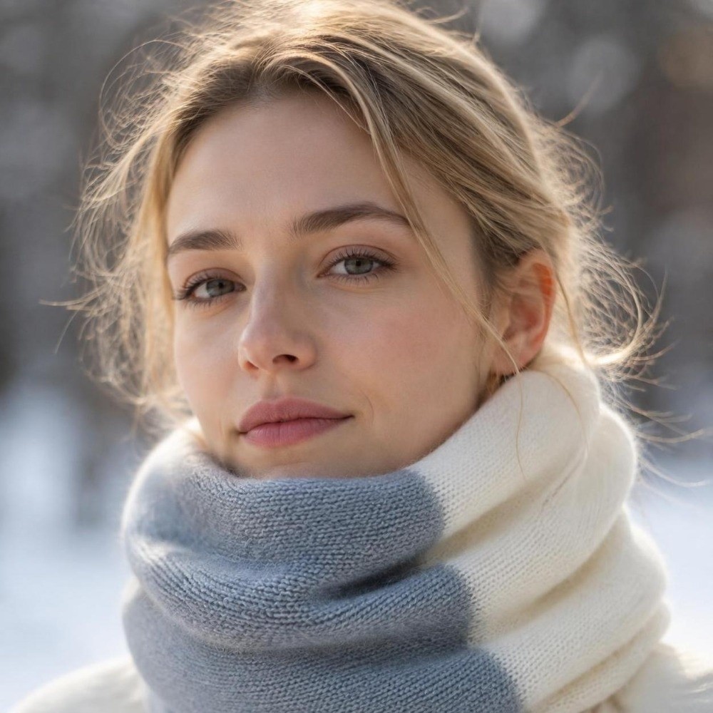 Sciarpa Infinity a colori con  - Infinity Scarf Knit recensione e prezzo