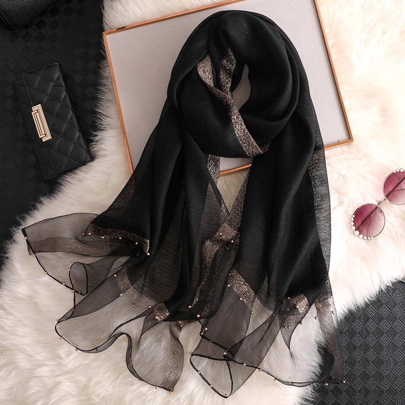 2024 Sciarpa scialle di seta 1 - Scarf Silk Square recensione e prezzo