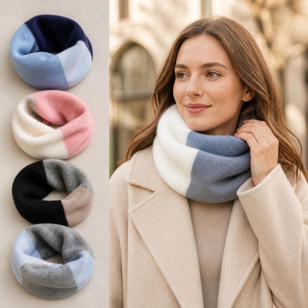 Sciarpa Infinity a colori con  - Infinity Scarf Knit recensione e prezzo